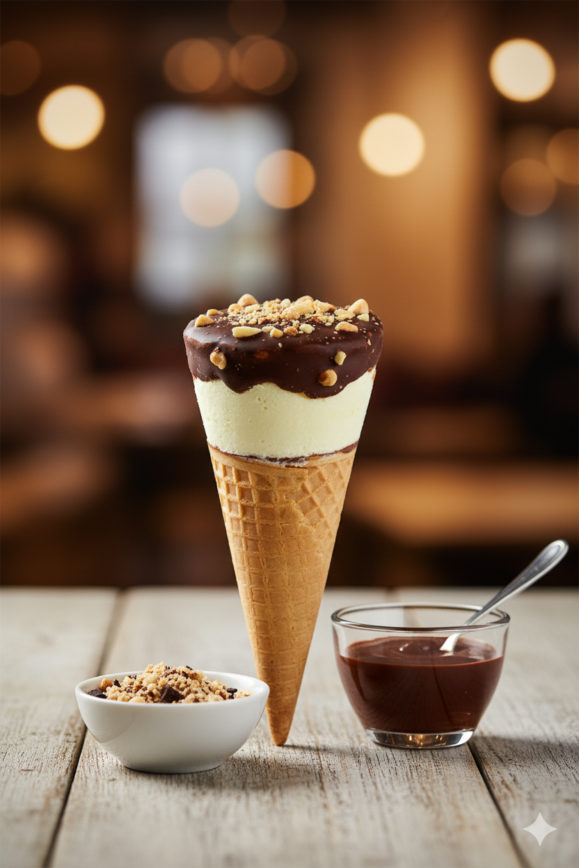 Butterscotch Cornetto