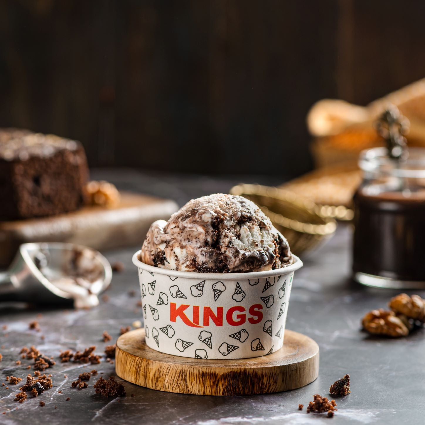 Brownie Fudge Icecream