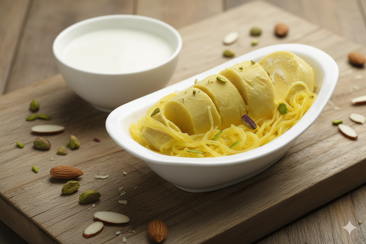 Plain Faluda Kulfi