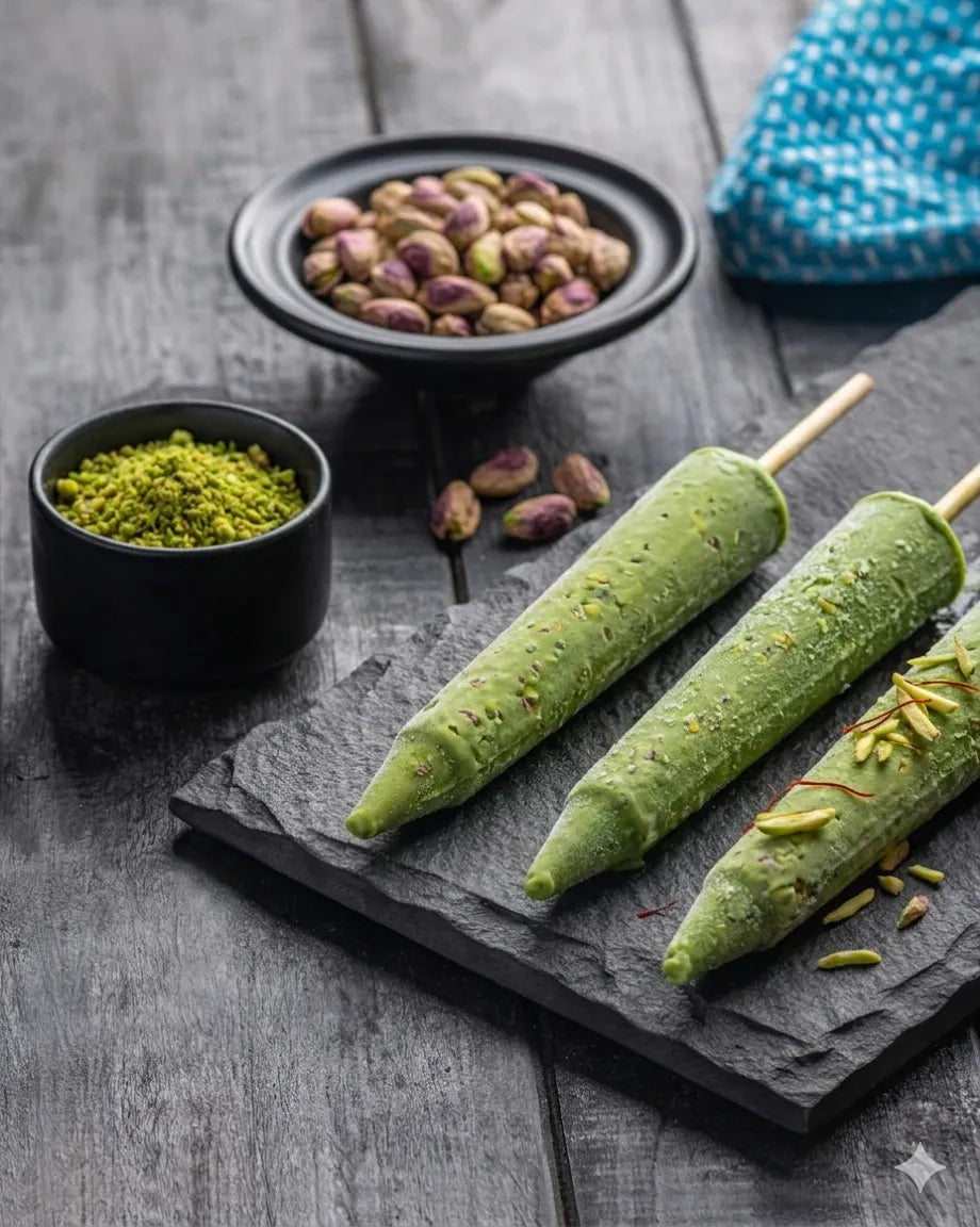 Stick Green Pista Kulfi