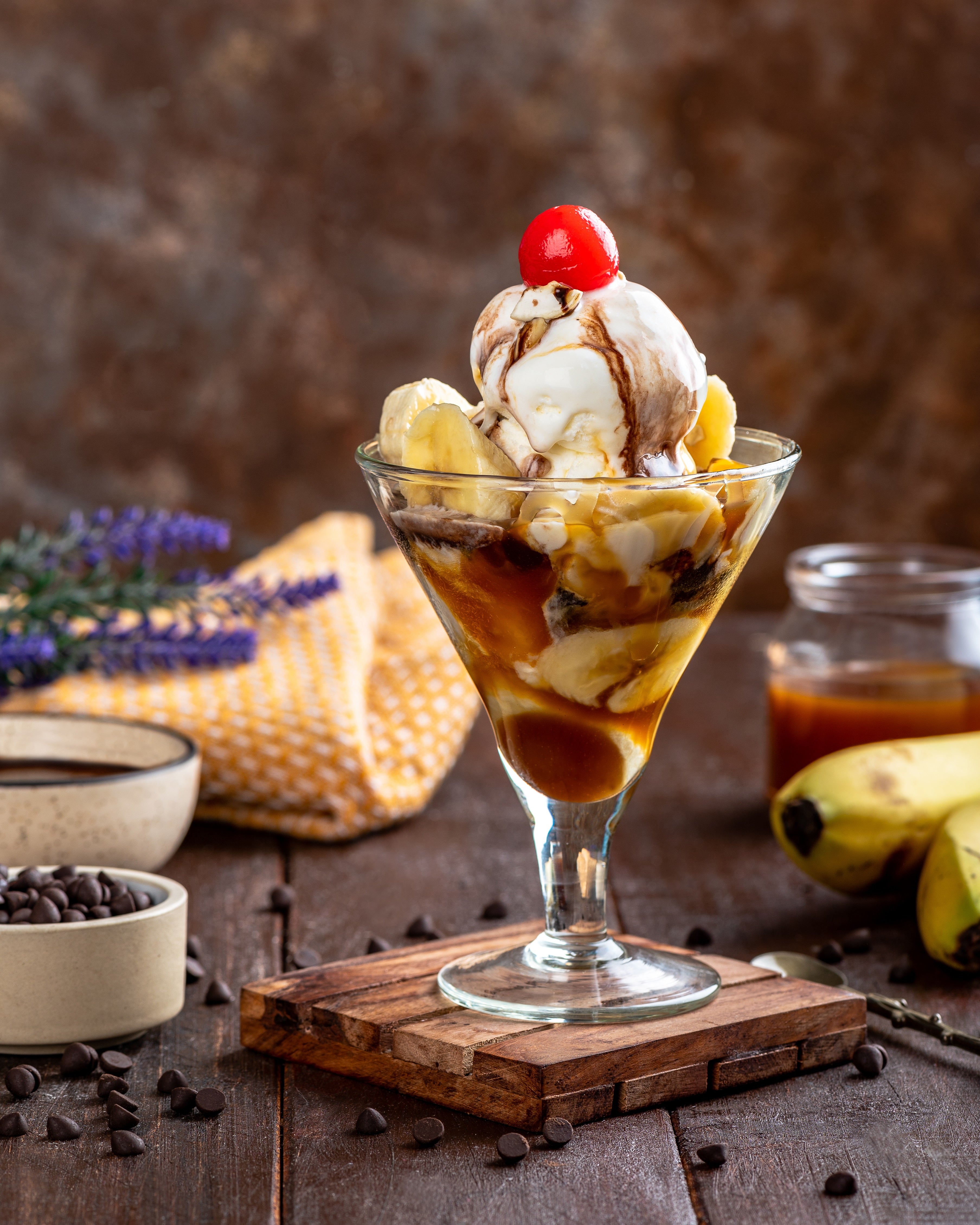 Banana Caramel Sundae