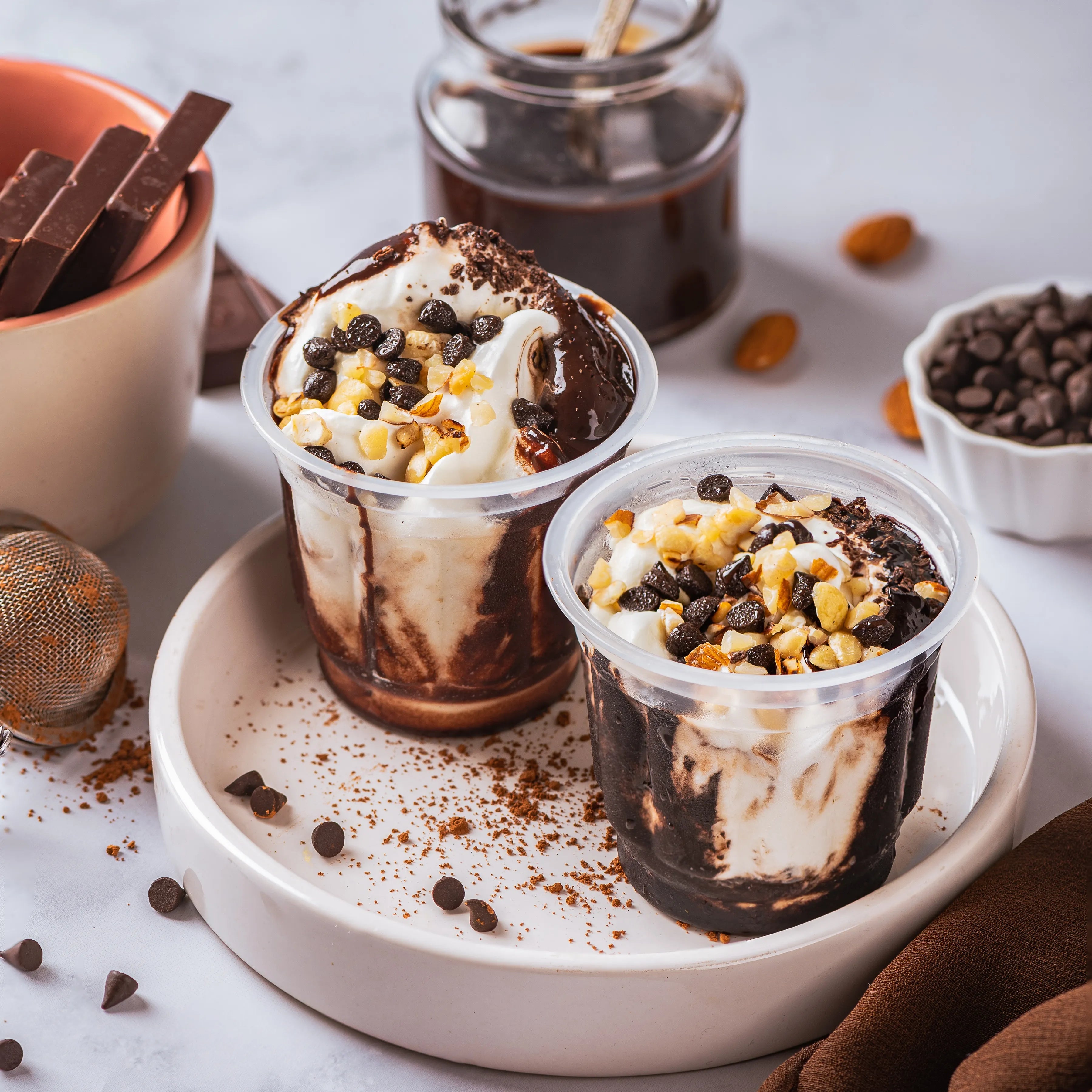 Sundae Glass Chocolate